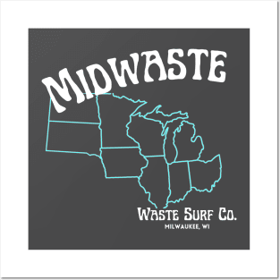 Midwaste - States Posters and Art